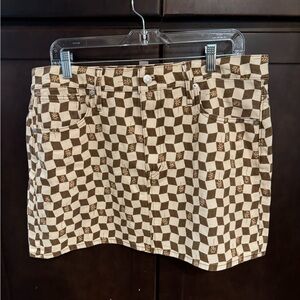 Madewell Denim Mini Skirt. NWOT